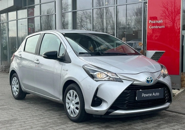 Toyota Yaris cena 54900 przebieg: 69510, rok produkcji 2018 z Poznań małe 79